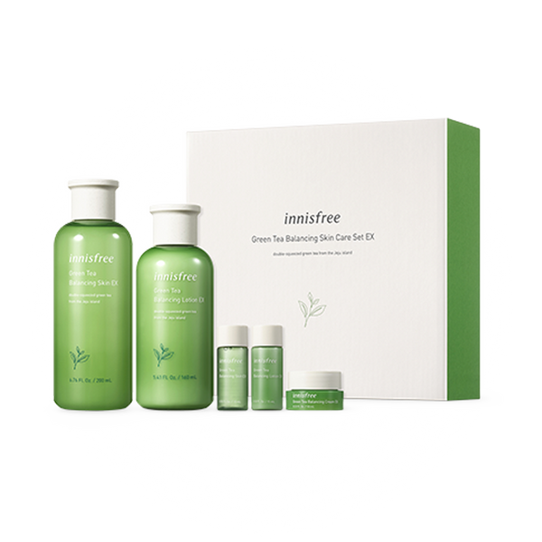 Innisfree Green Tea Balancing Skin Care Set EX